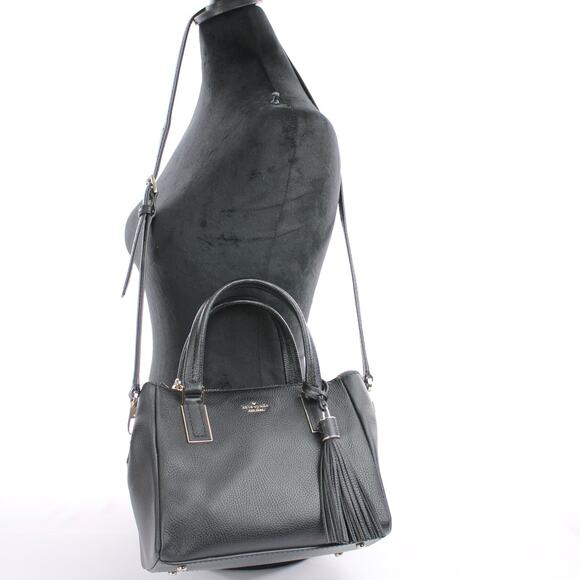 Kate Spade Black Leather Crossbody Bag - Picture 6 of 7